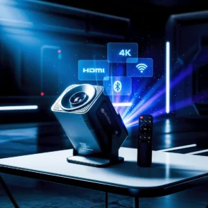 Leia mais sobre o artigo Projetor Smart Portátil HY320 Full HD 4K Android Vale a Pena? Review Completo