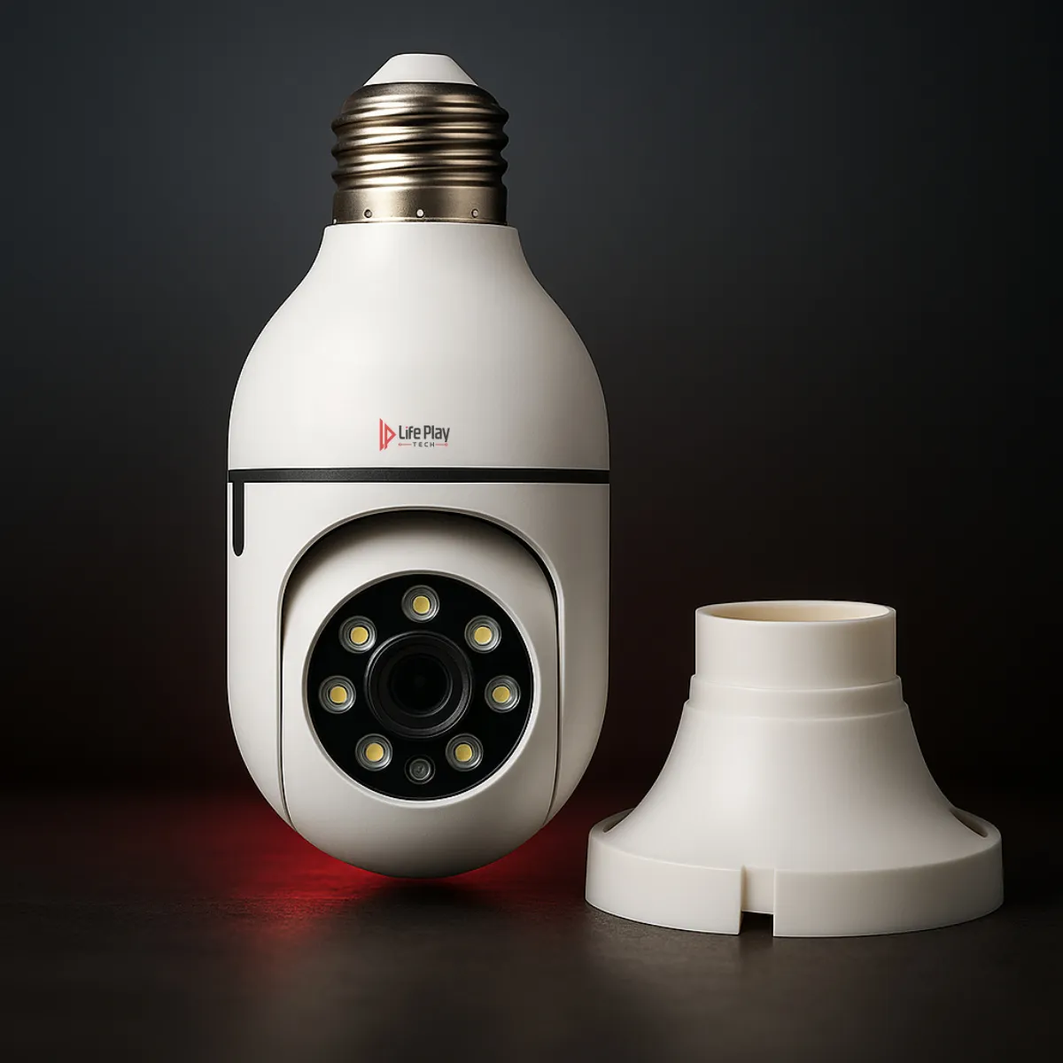 Leia mais sobre o artigo Câmera de Segurança Lâmpada WiFi 360° Full HD: Vale a Pena? Veja Como Funciona