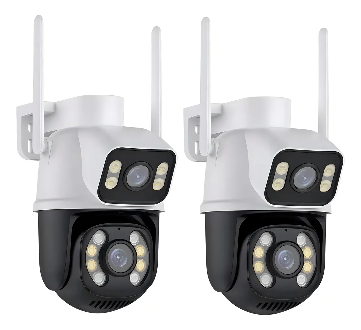 Leia mais sobre o artigo Kit 2 Câmeras de Segurança IP A28 3MP Wi-Fi com App iCSee: Vale a Pena para Proteger sua Casa?